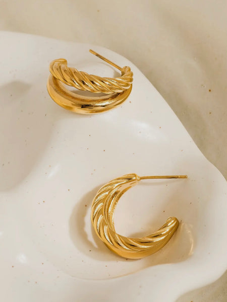 Ghislaine Braided Hoop