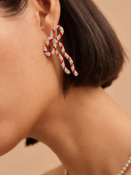 Peppermint Twist Earrings