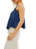 Kayla Tank in Dark Denim