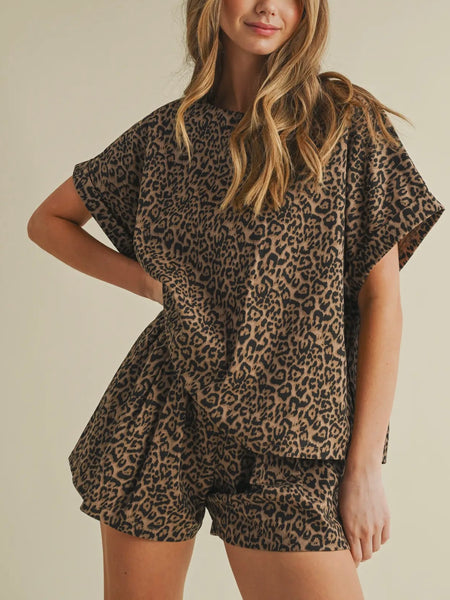 Hear Me Roar Set in Brown Leopard