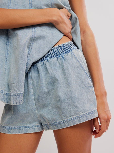 Cassius Denim Set in Bleachout