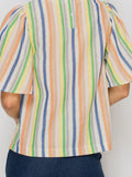 Mocktails on Monday Stripe Top in Multi