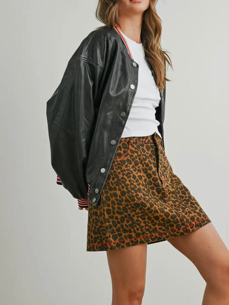 End Game Bomber in Black & Red