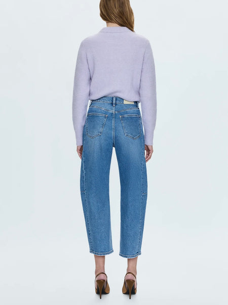 Eli High Rise Barrel Jean in Rhythm Vintage