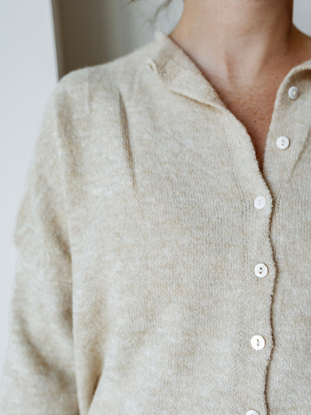 Piper Cardigan in Natural