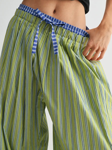 Love Some Lounge Layered Boxer Pant in Green
