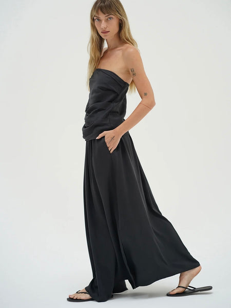 Dania Skirt in Pirate Black