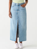 It's Back Maxi Skirt in Denim