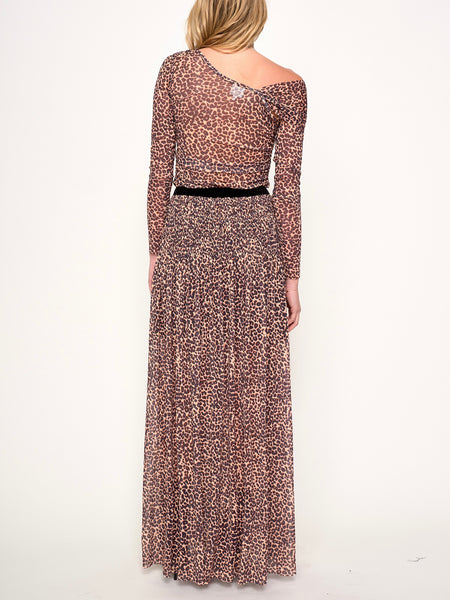 Cera Top in Mini Leopard