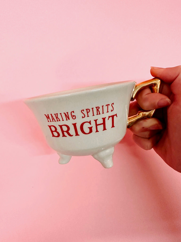 Making Spirits Bright Vintage Teacup