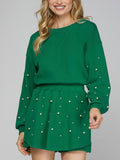 Still On The Nice List Sweater in Green