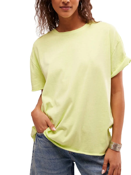Burst Your Bubble Blouse in Soft Lime