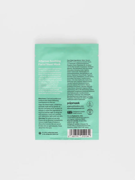 Keep It Cool Aftersun Sheet Mask Set