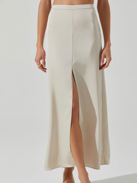 Iva Bow Skirt in Mistletoe Plaid