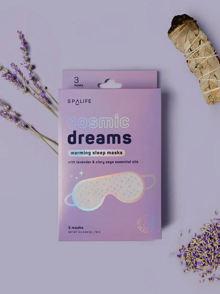 Cosmic Dreams Warming Sleep Masks 3pk