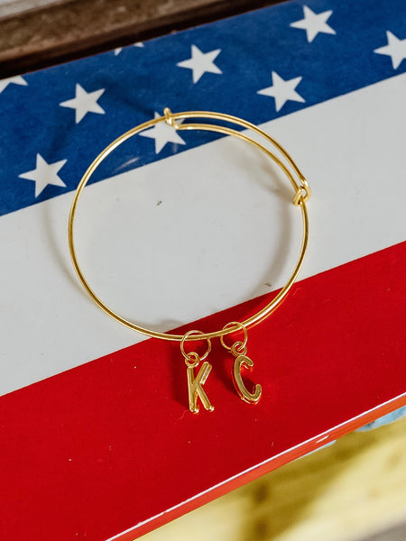KC Bangle Charm Bracelet