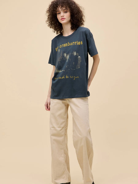 The Cranberries No Need To Argue Merch Tee in Vintage Black