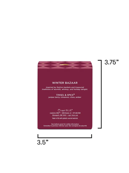 Tinsel & Spice Artisan Winter Bazaar Boxed Tumbler