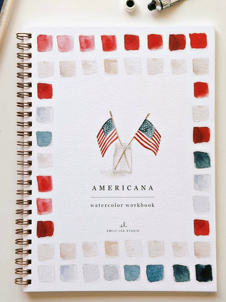 Americana Watercolor Workbook
