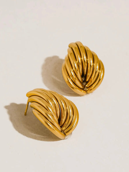 Lysandra Layered Teardrop Earrings