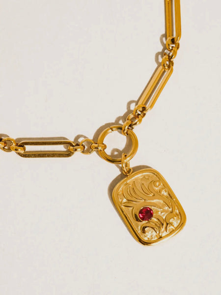 Clarimond Rectangle Chain Necklace