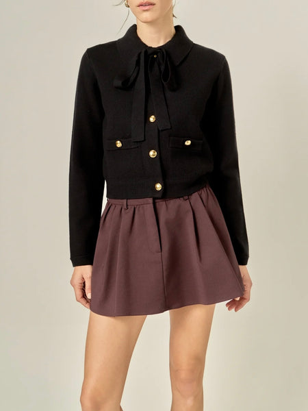 Pretty & Posh Sweater in Black