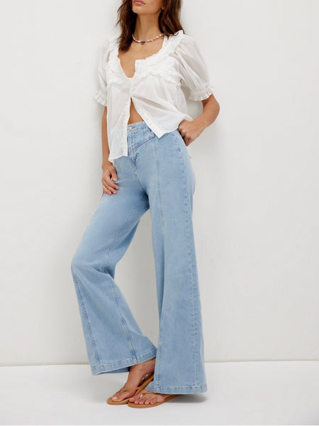 Libre Wide Leg Jean in Palermo