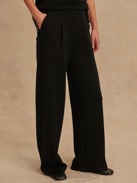 The Extra Wide Leg Pant 32 in Black