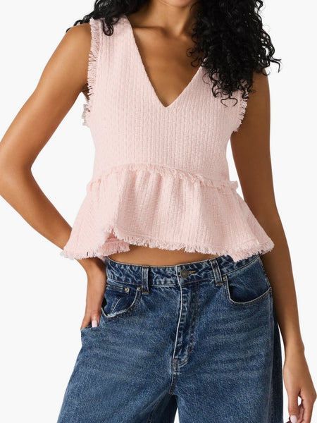 Camilla Top in Pastel Lilac