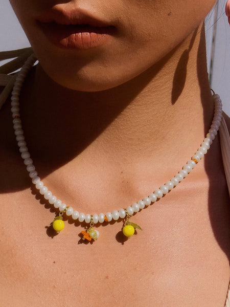 Erwin Lemon Pearl Necklace