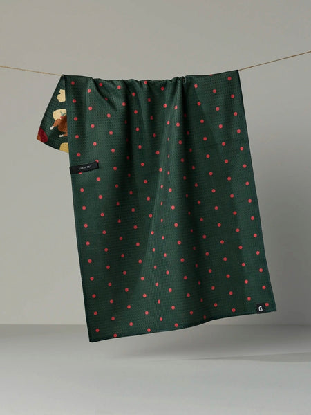 Festive Feast Luxe Kitchen Towel