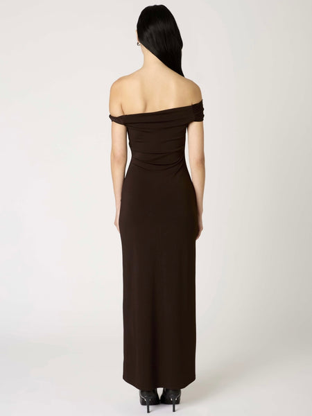 Clara Dress in Espresso