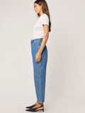 Jane Barrel Jeans in River Blue