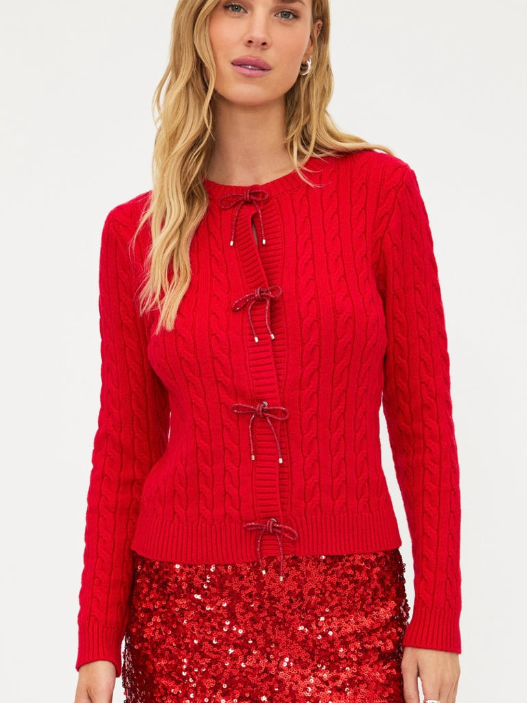 Ally Cardigan in Peppermint