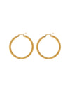 Tina Large Hoops in Gold