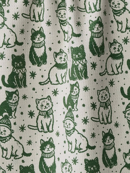 Cozy Kittens Luxe Kitchen Towel