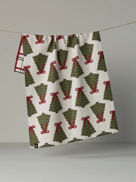 Ribbon Pines Luxe Kitchen Towel
