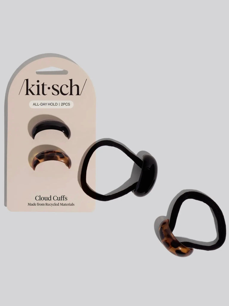 Black & Tort Cloud Cuffs Small