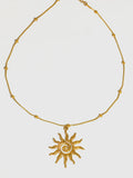 Taiyo Boho Sun Necklace