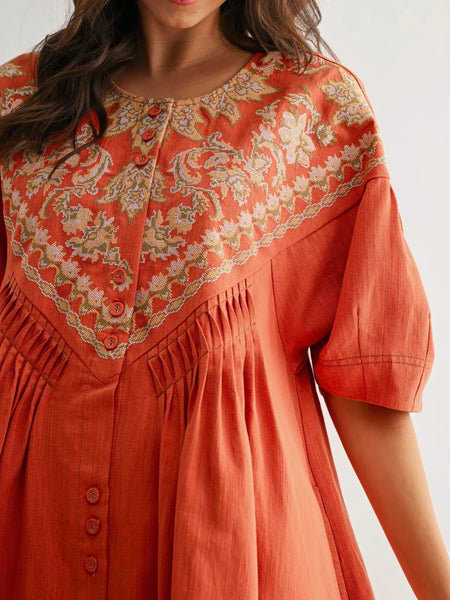 Clementine Mini in Burnt Orange