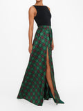Monroe Maxi Skirt in Mistletoe Plaid