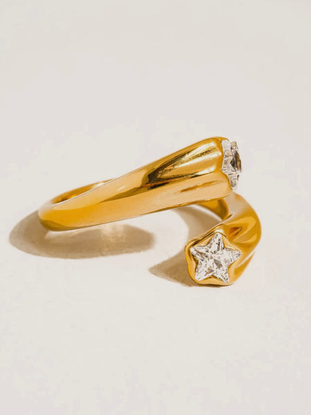 Fenella Star CZ Ring