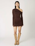 Arwen Dress in Chocolate