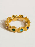 Frances Multi Stone Vintage Ring