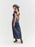 Casey Maxi Dress in Navy