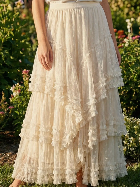 Walking On Air Maxi in Cream
