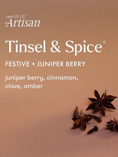 Tinsel & Spice Artisan Winter Bazaar Signature Candle 19oz