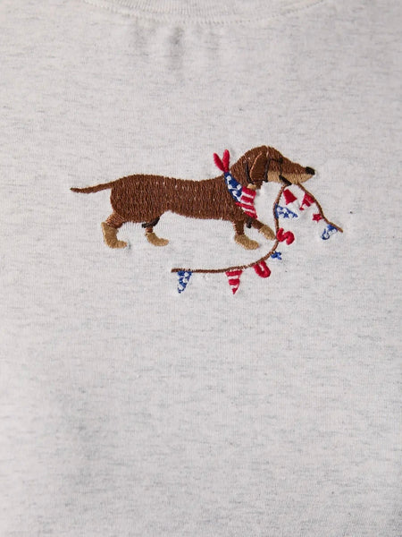 America's Bestie Tee in Melange