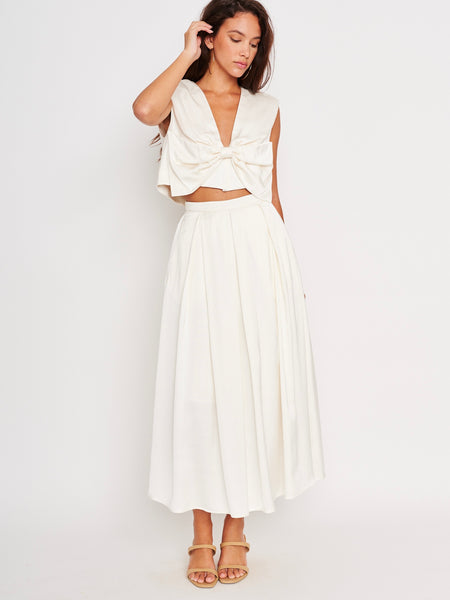 Reina Skirt in Ivory