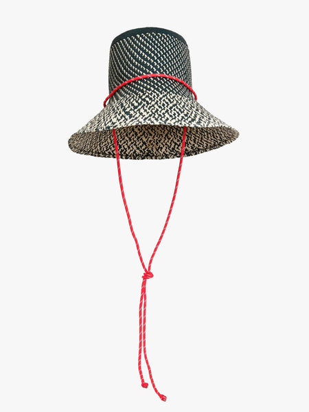 Romy Hat in Black & Natural